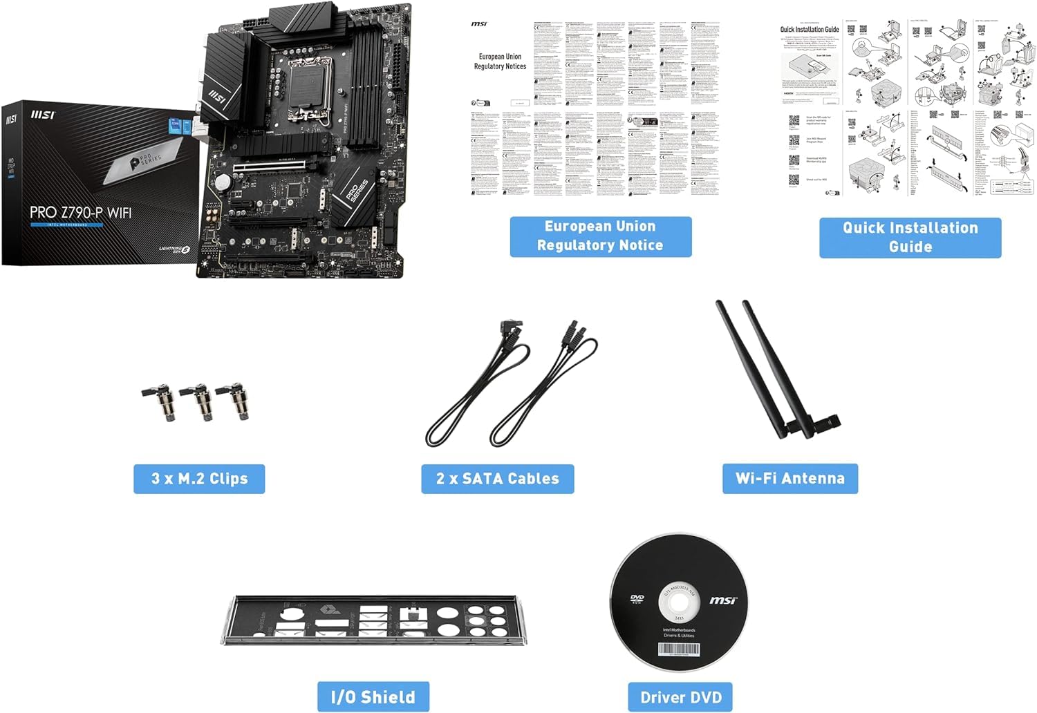 INLAND Micro Center CPU Motherboard Intel Core i7-14700K 20 Cores up to 5.6 GHz Unlocked LGA 1700 Desktop Processor with Integrated Graphics Plus MSI PRO Z790-P WiFi DDR5 ProSeries Motherboard - Image 7