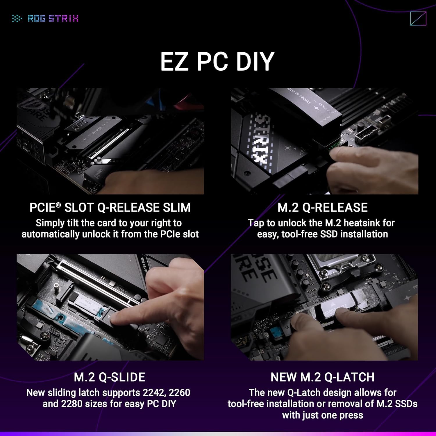 Micro Center AMD Ryzen 9 9900X CPU Processor with ASUS ROG Strix X870E-E Gaming WiFi X870 ATX Motherboard (18+2+2 Power Stages, WiFi 7, 5X M.2, PCIe 5.0, USB4) - Image 6